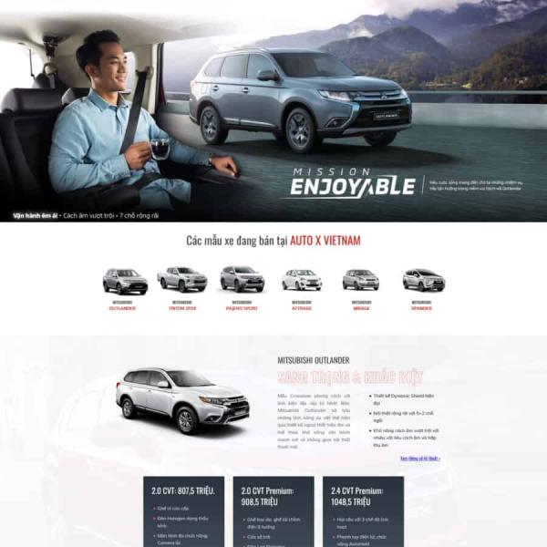 Theme WordPress bán ô tô
