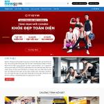 Theme WordPress phòng tập gym