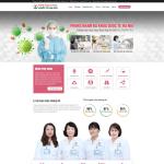 Theme WordPress phòng khám đa khoa 4