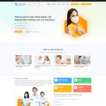 Theme WordPress phòng khám, tiêm chủng 7