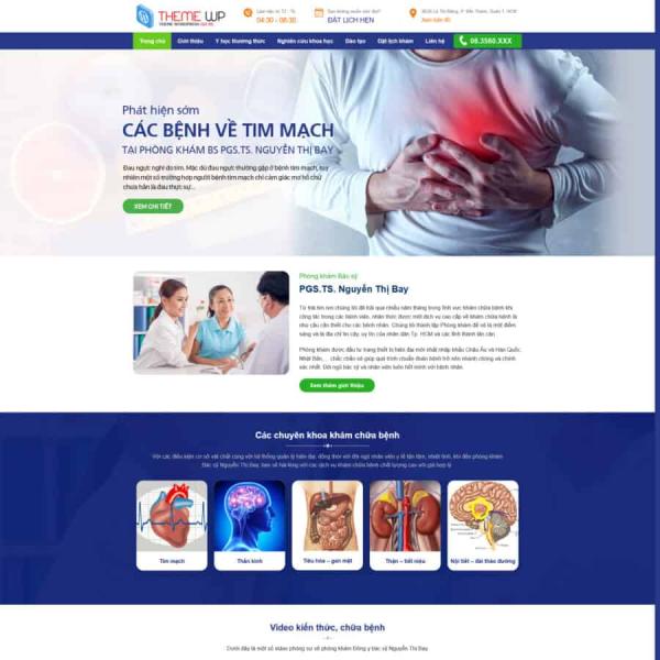 Theme WordPress phòng khám