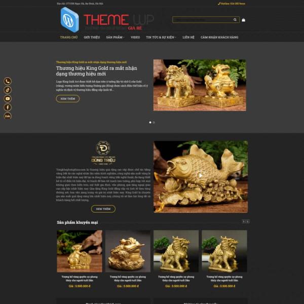 Theme WordPress bán vật phẩm phong thủy 4
