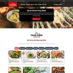 Theme WordPress quán nhậu, nhà hàng ẩm thực