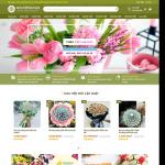 Theme WordPress shop hoa tươi 4