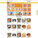 Theme WordPress shop nguyên liệu