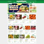 Theme WordPress shop bán trái cây, nông sản