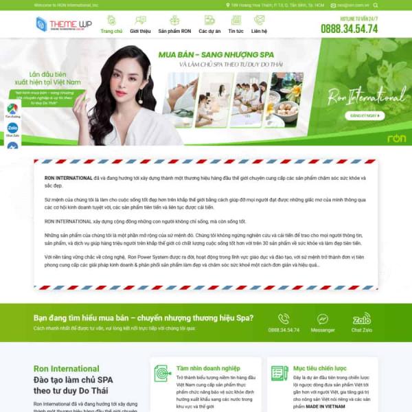 Theme WordPress spa 9