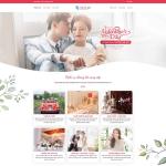Theme WordPress studio áo cưới 3