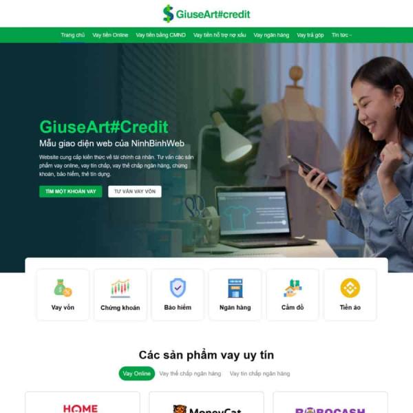 Theme WordPress tài chính