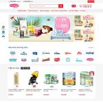 Theme WordPress tạp hóa sữa em bé