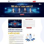 Landing page bán khóa học đầu tư doanh nhân