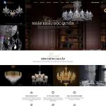 Theme WordPress bán đèn chùm