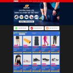 Theme WordPress shop bán giày giá rẻ