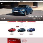 Theme WordPress hảng xe Kia chuẩn đẹp