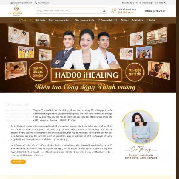 Theme WordPress mỹ phẩm 18