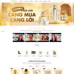 Theme WordPress bán mỹ phẩm 05