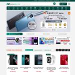 Theme WordPress shop điện thoại hoàng hà mobile 2