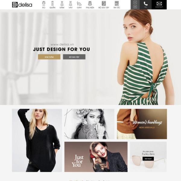 Theme WordPress thời trang 12