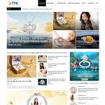 Theme WordPress tin tức trang sức thời trang 24