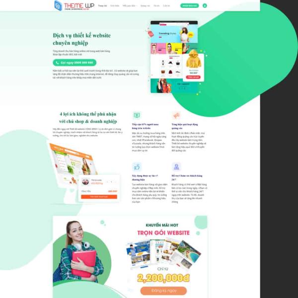 Theme WordPress thiết kế web 4