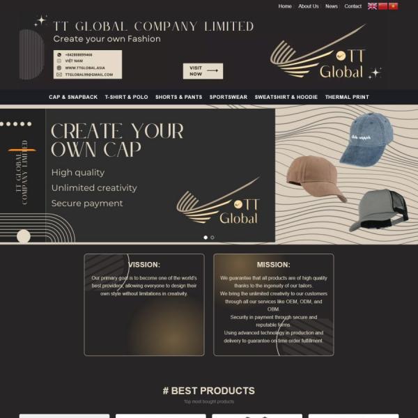 Theme WordPress thời trang 4