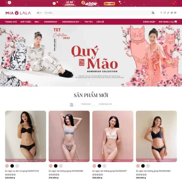 Theme WordPress bán shop thời trang nội y 15