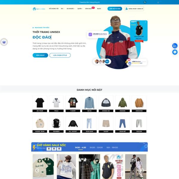 Theme WordPress thời trang 16 chuẩn đẹp