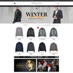Theme WordPress thời trang nam 1