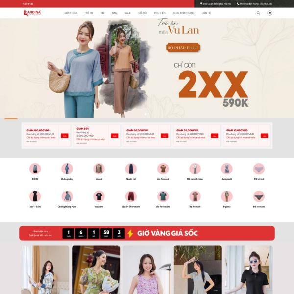 Theme WordPress thời trang 31