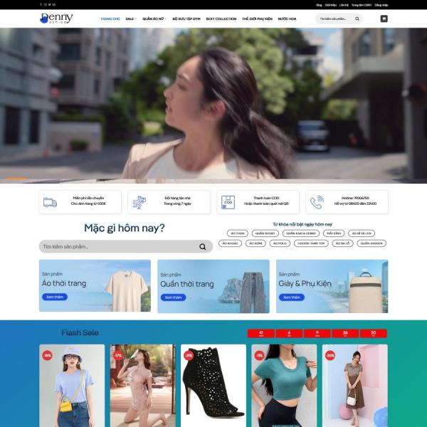 Theme WordPress thời trang quần áo 35