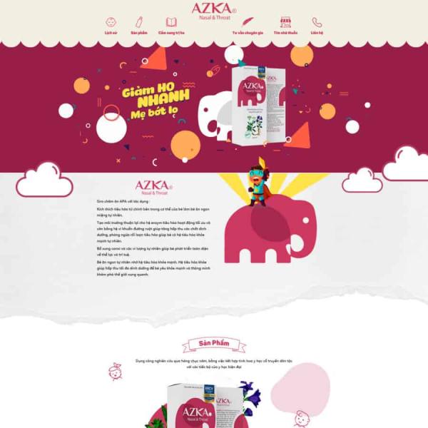 Theme WordPress thuốc trị ho