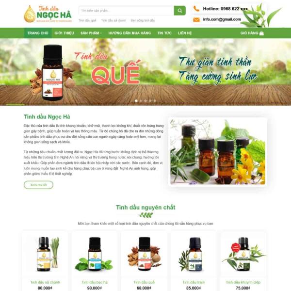 Theme WordPress bán hàng thực phẩm chức năng 22