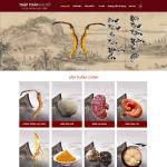 Theme WordPress bán nấm đông trùng hạ thảo