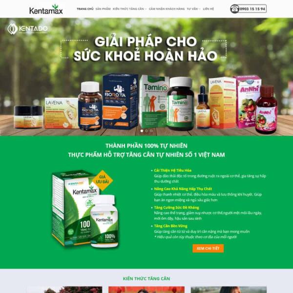 Theme WordPress bán thuốc 8