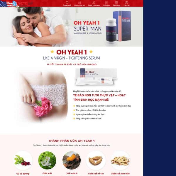 Theme WordPress bán hàng thực phẩm chức năng 4