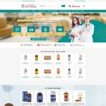 Theme WordPress nhà thuốc 02