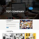 Theme WordPress công ty thiết kế, maketing