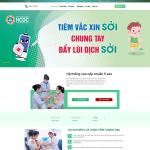 Theme WordPress trung tâm tiêm chủng 1