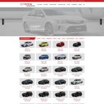 Theme WordPress bán ô tô Toyota 2
