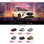 Theme WordPress ô tô Toyota 4