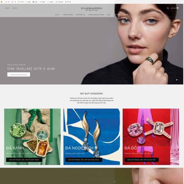 Theme WordPress bán trang sức 3
