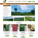 Theme WordPress bán trà xanh 3