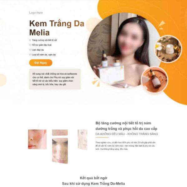 Theme WordPress lading pape trị nấm