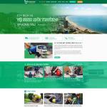 Theme WordPress hút hầm cầu, vệ sinh môi trường