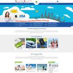 Theme WordPress dịch vụ làm visa 2