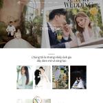Theme WordPress web studio áo cưới đẹp