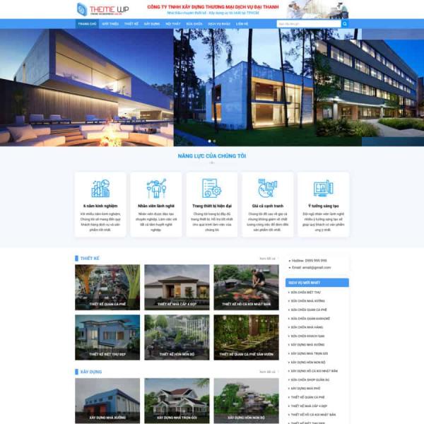 Theme WordPress công ty xây dựng 02