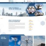 Theme WordPress xây dựng xây lắp cầu đường