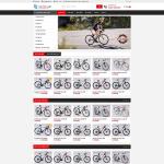 Theme WordPress bán xe đạp