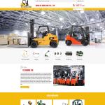 Theme WordPress bán xe nâng 1